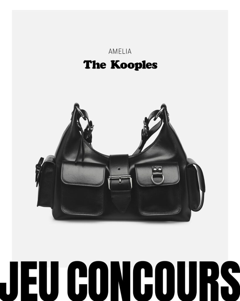 Tentez votre chance avec une amie pour remporter chacune le sac Amelia en cuir lisse !