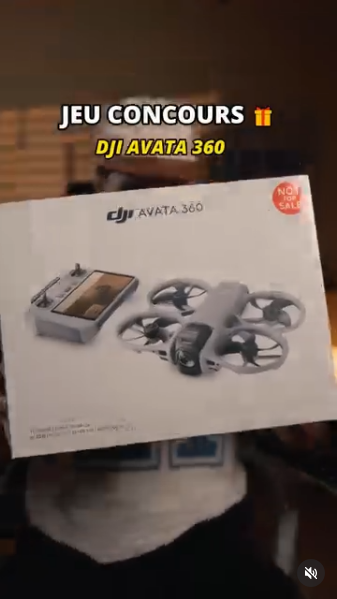 Gagnez un drone DJI Avata 360