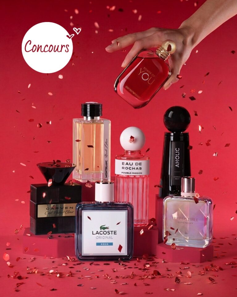 Tentez de remporter 1 an de parfums et laissez un sillage inoubliable toute l’année !