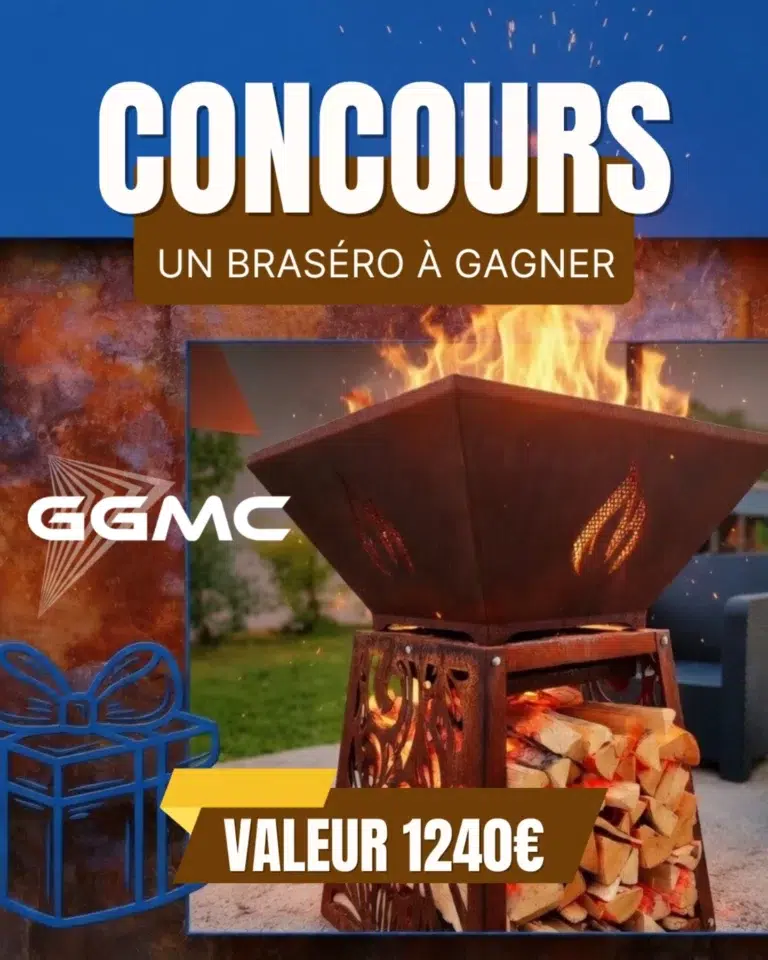 Gagnez un superbe brasero GGMC