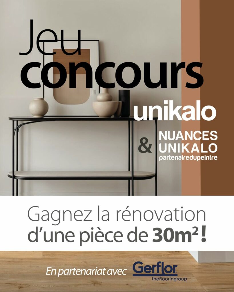 Tentez de gagner la rénovation de la pièce de votre choix !