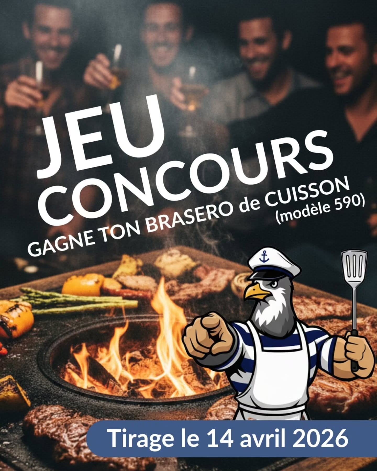 Tente de remporter le Brasero 590 d&rsquo;une valeur de 1050€