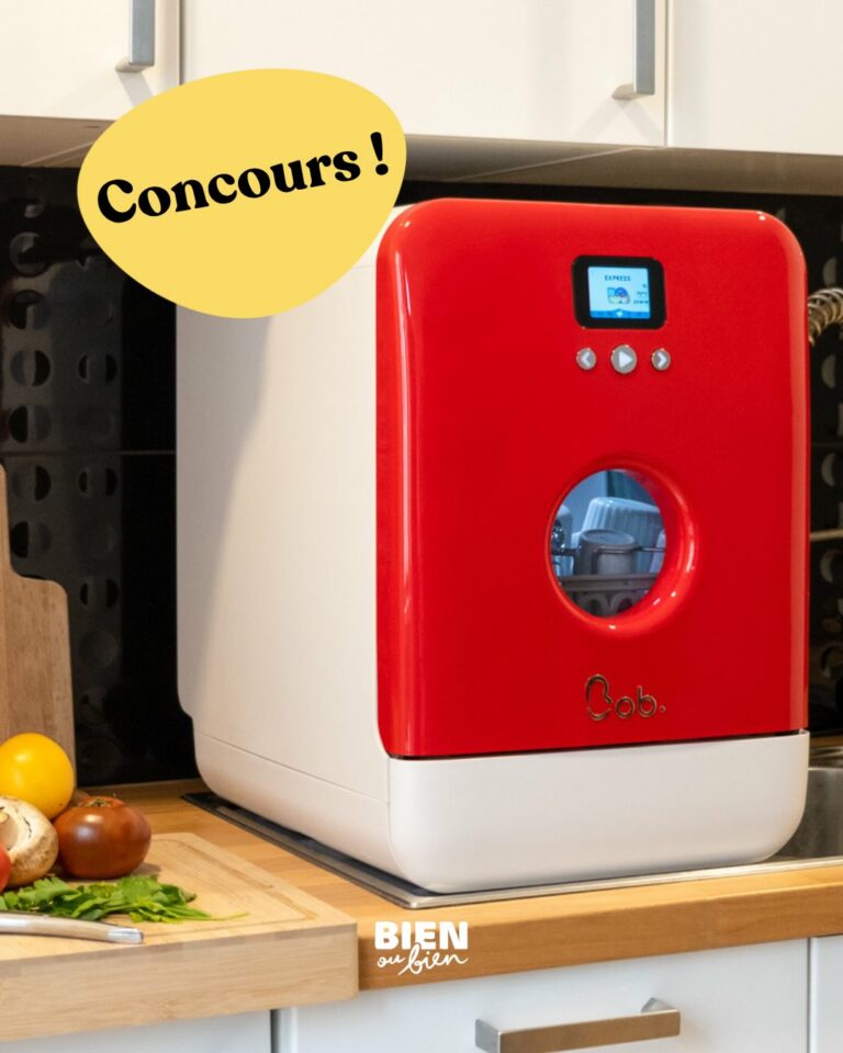 Gagnez Bob, le lave-vaisselle éco-compact et 100% made in France