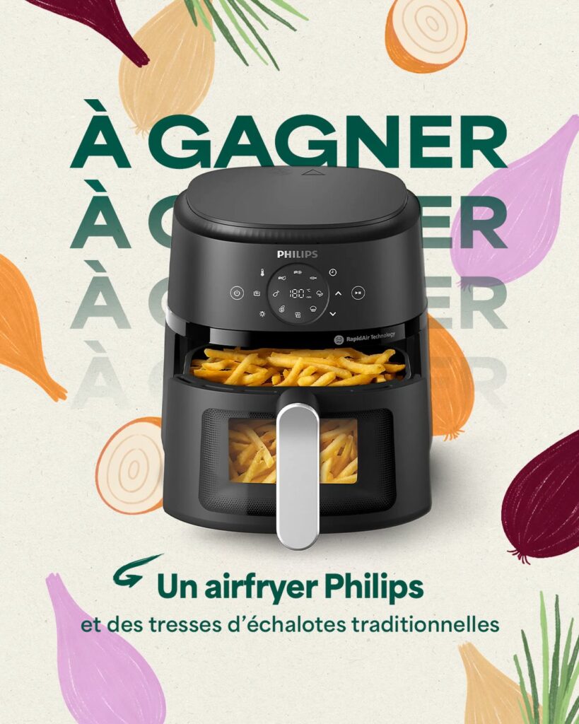 Tentez de remporter un Airfryer !