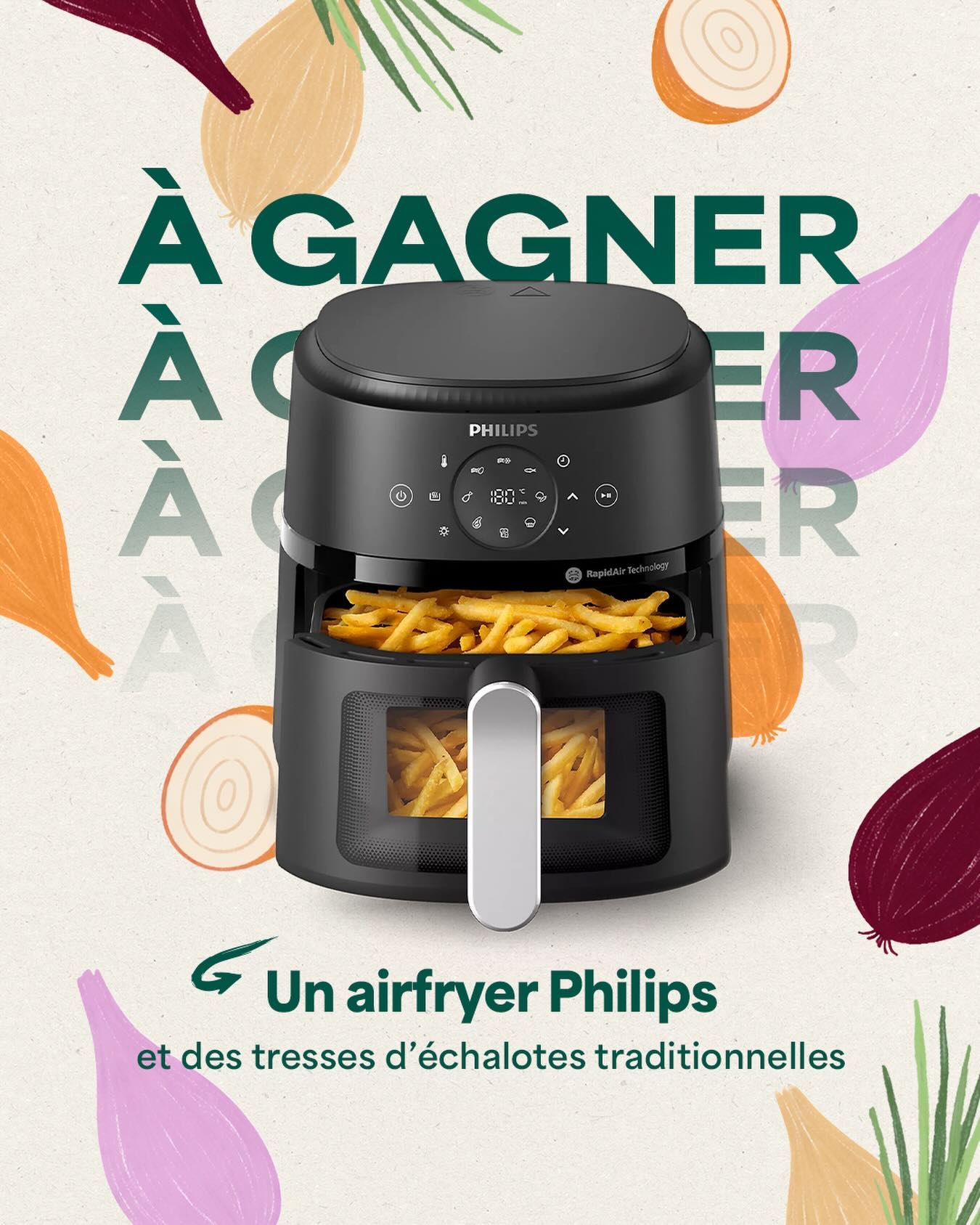 Tentez de remporter un Airfryer !