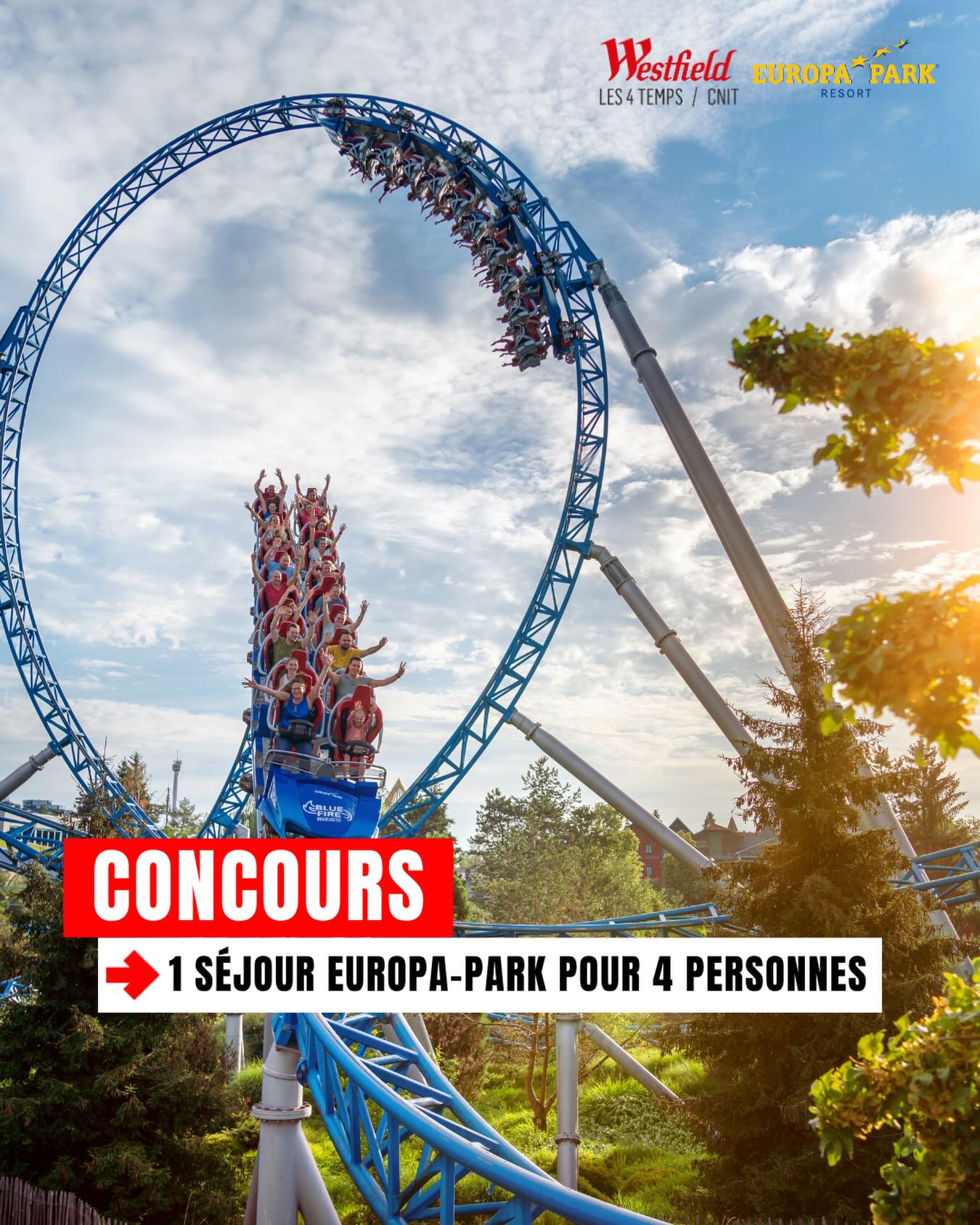 Gagnez 1 séjour pour 4 personnes à Europa-Park