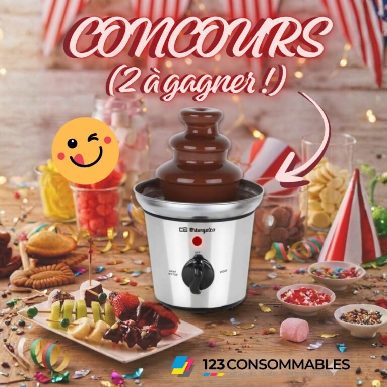 Gagnez 2 fontaines à Chocolat