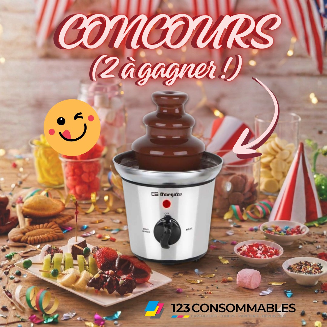 Gagnez 2 fontaines à Chocolat