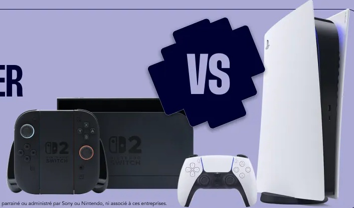 Tentez de gagner une console de jeux vidéo Switch 2 ou une PS5