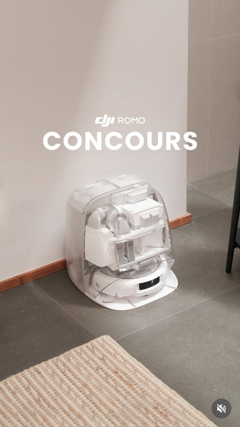 Gagnez un aspirateur robot DJI Romo