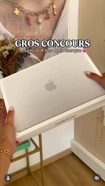 Gagnez un MacBook Néo