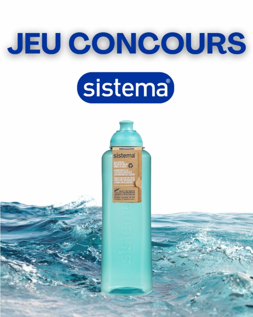Gagnez 5 gourdes 480ml Swift Squeeze Bottle fabriquées à partir de plastique Ocean Bound !