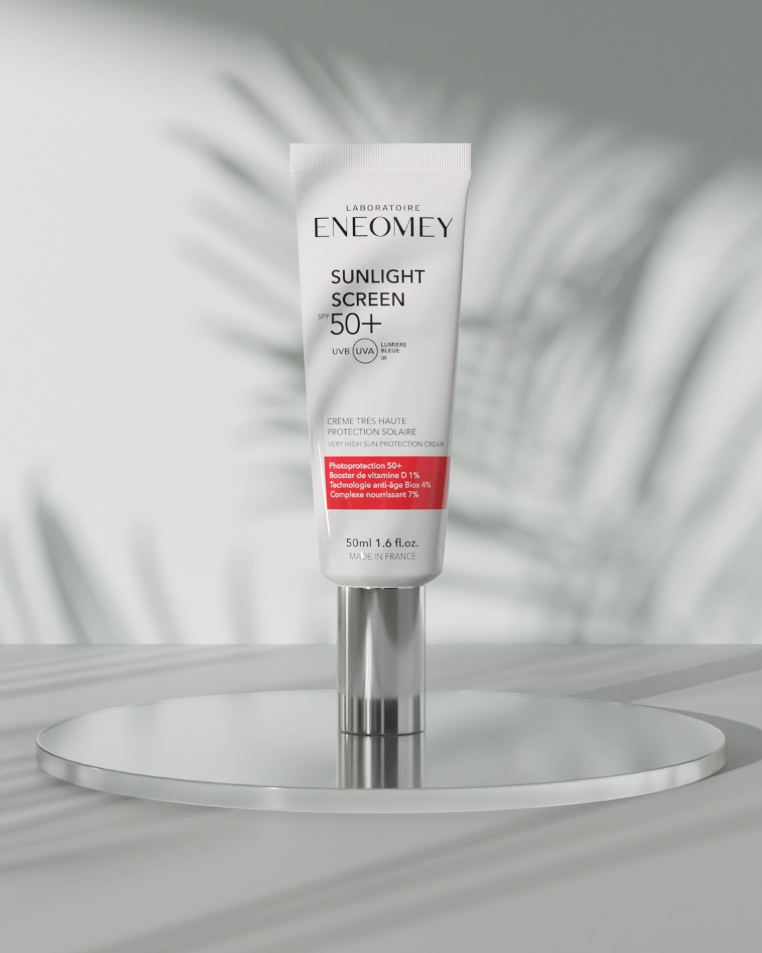 Tentez de remporter un soin protection globale et anti-âge SUNLIGHT SCREEN 50+