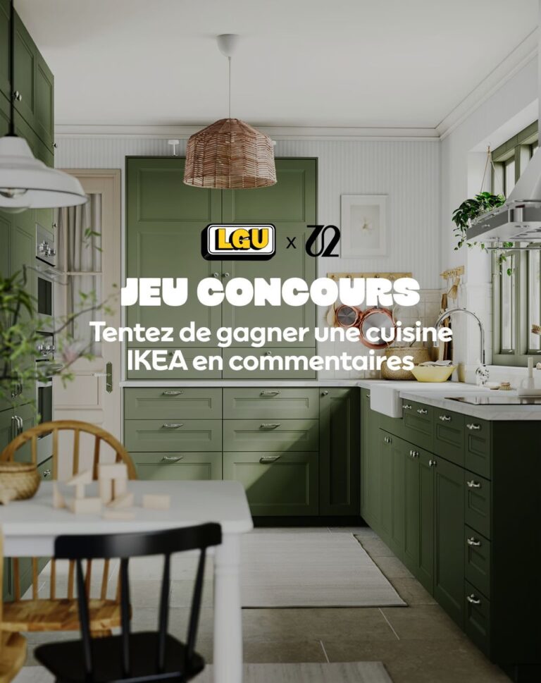 Tentez de remporter une cuisine IKEA d’une valeur de 5 000 € !
