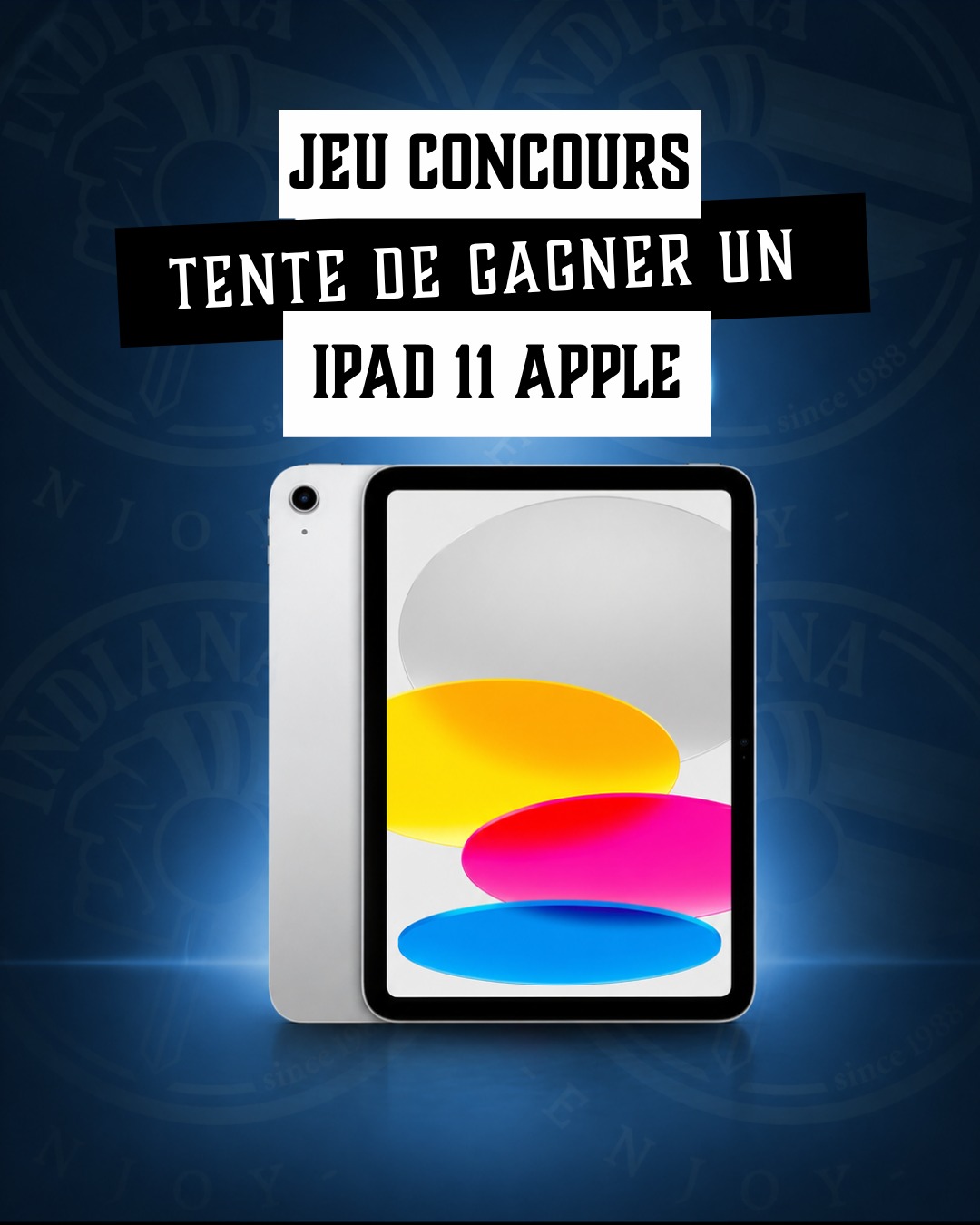 Tente de gagner la tablette iPad 11 d&rsquo;Apple