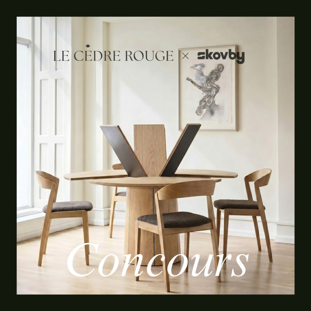 Gagnez une pièce iconique : la table ronde extensible Skovby #33