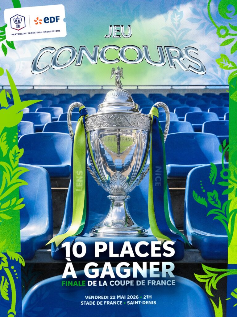 Gagnez 10 places pour la finale de la Coupe de France Crédit Agricole