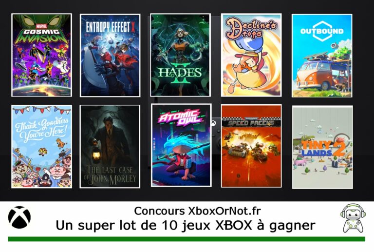 10 jeux Xbox à remporter d&rsquo;une valeur de 210€