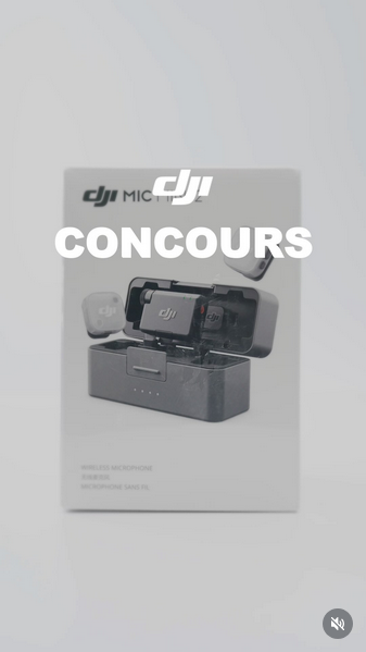 Gagnez un micro sans fil compact DJI Mic Mini 2