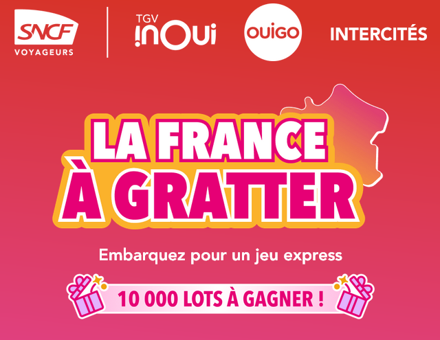 Gagnez 1000€ de voyage en train + 10 casques audio JBL