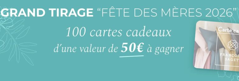 100 cartes cadeaux d&rsquo;une valeur de 50€ à gagner pour la Fête des Mères 2026