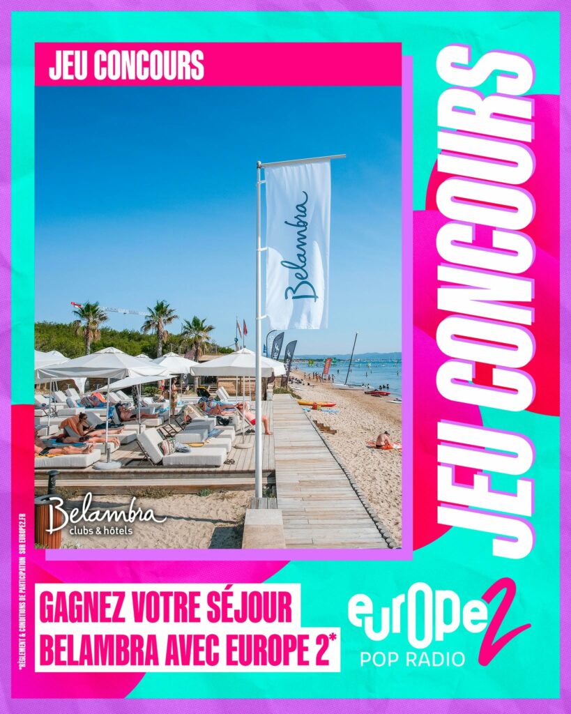 Gagnez un séjour chez Belambra d’une valeur de 2000€