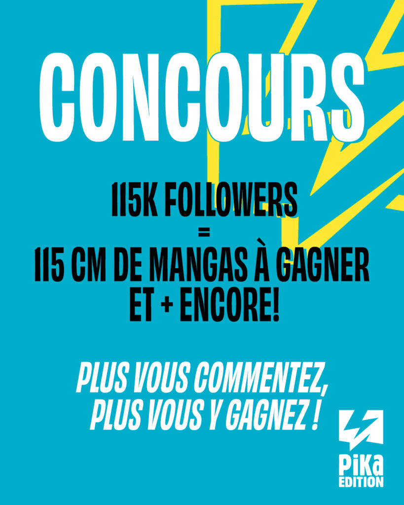 115 cm de mangas à gagner et + encore !