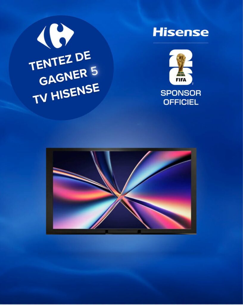 Tentez de gagner une TV Hisense !