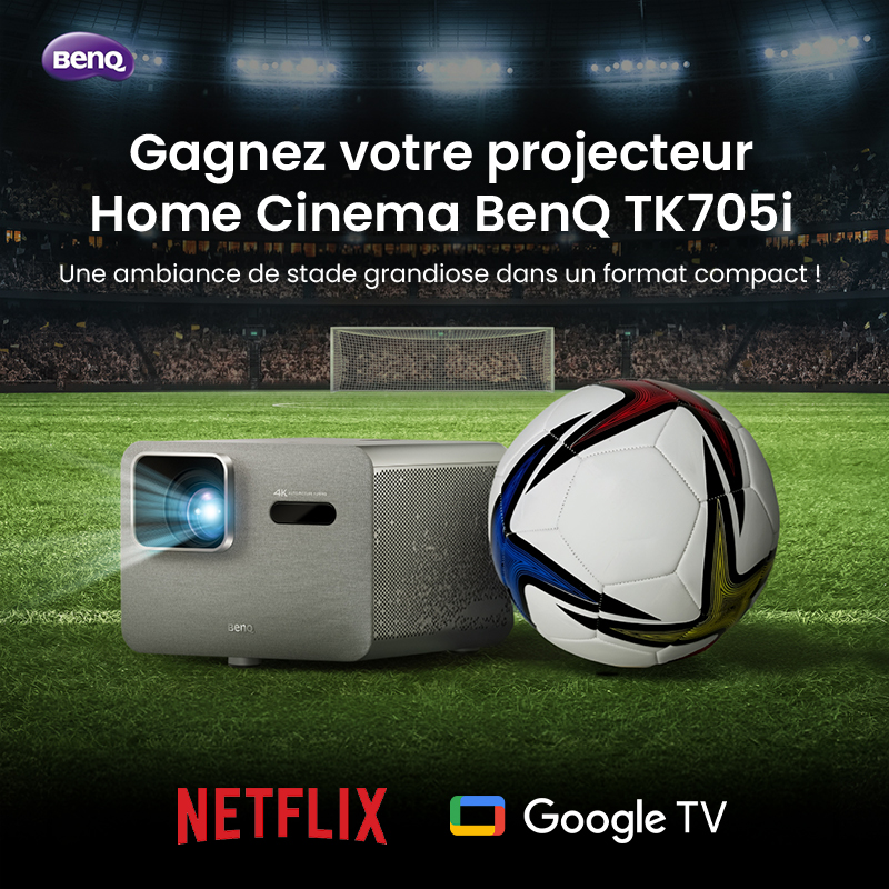 Gagnez votre protecteur Home Cinema BenQ TK705i
