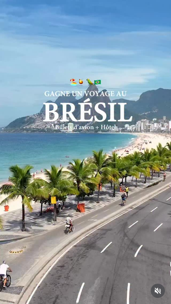 Gagnez un voyage à Rio de Janeiro au Brésil