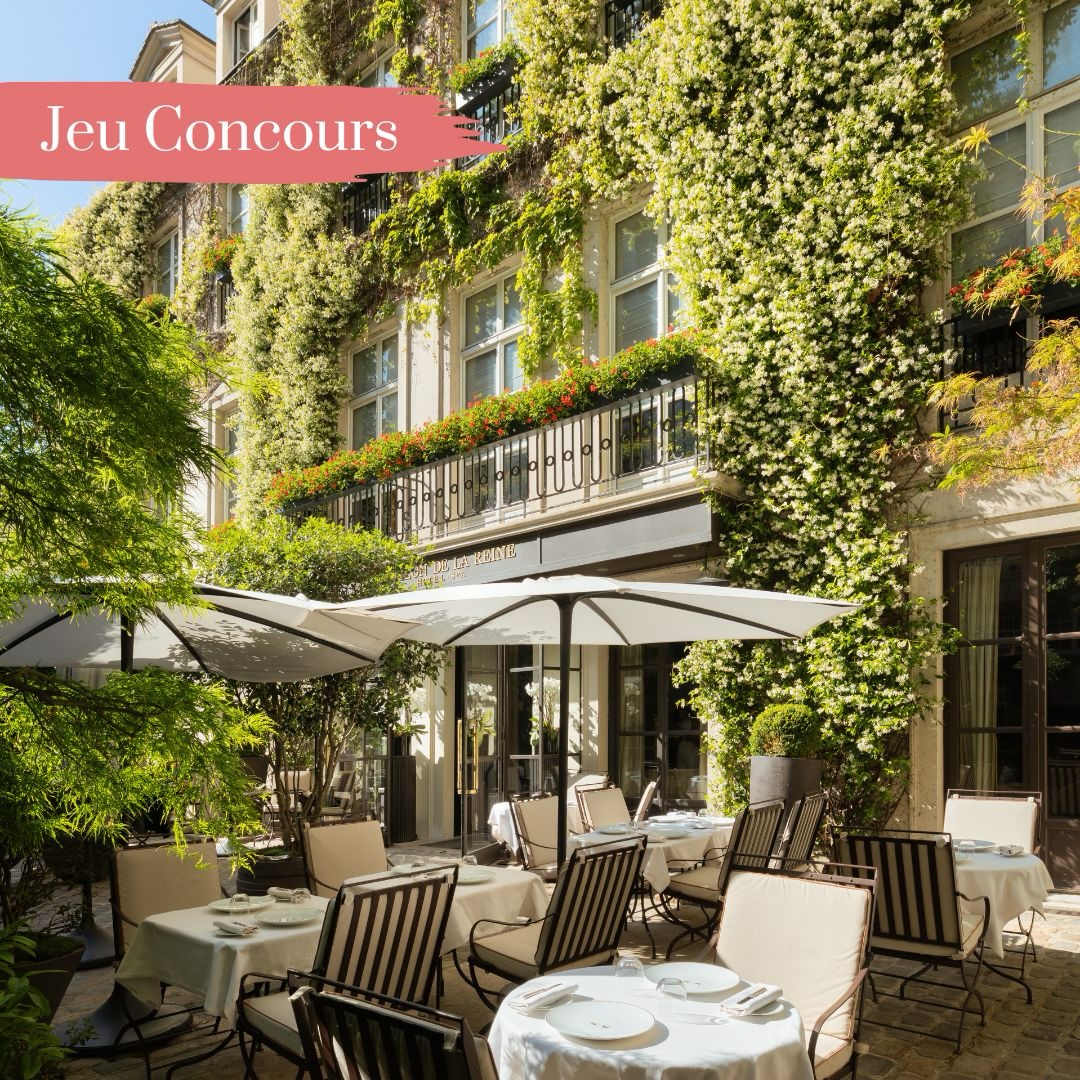 Remportez une nuit en chambre Deluxe pour 2 personnes avec petit déjeuner à l’idyllique Hôtel Pavillon de la Reine & Spa