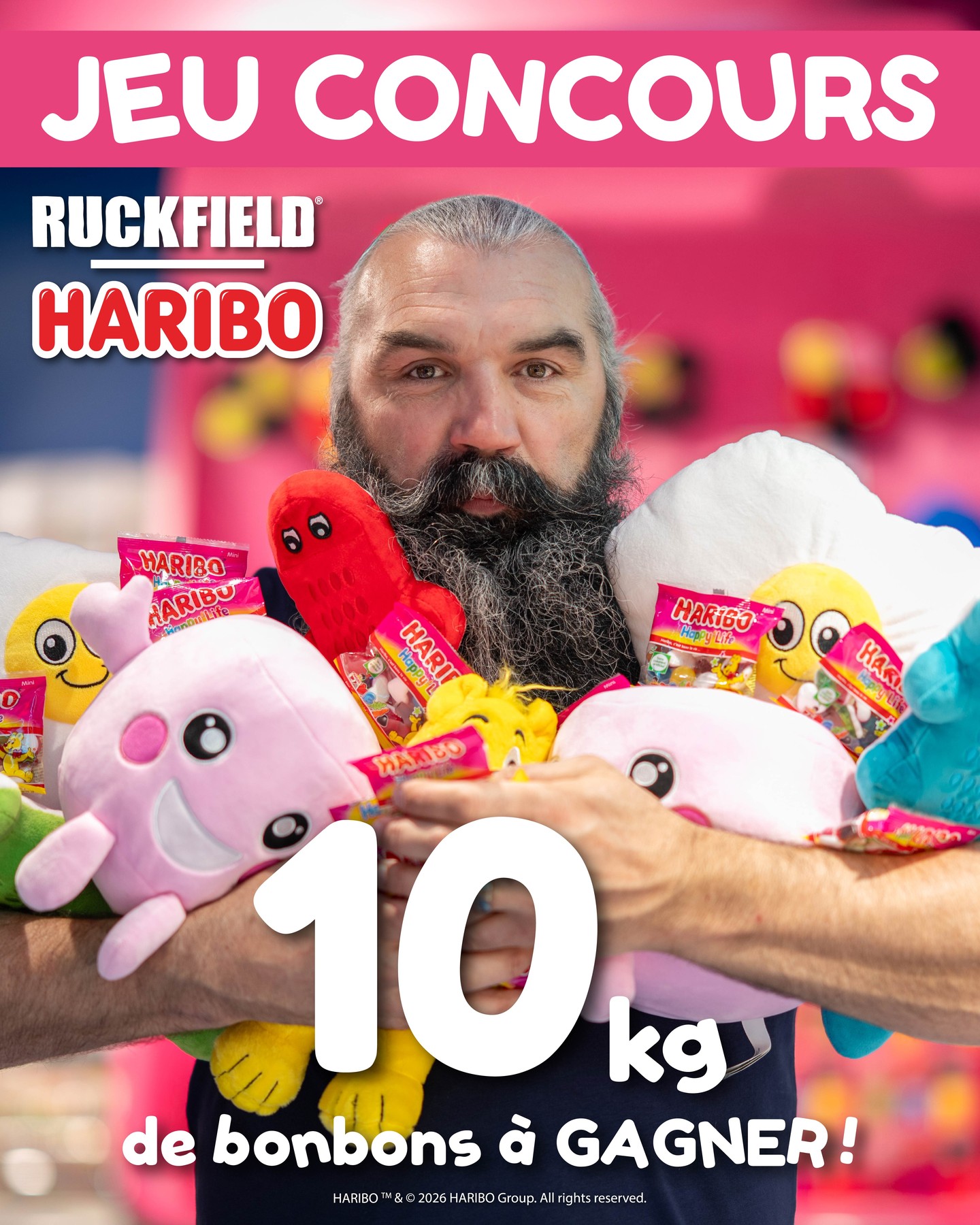 Gagnez 10 kg de bonbons Haribo !