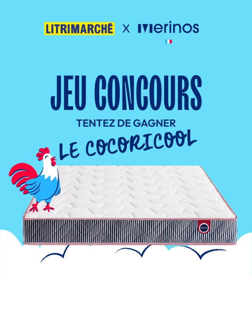 Tentez de remporter un matelas 160×200 fabriqué en France