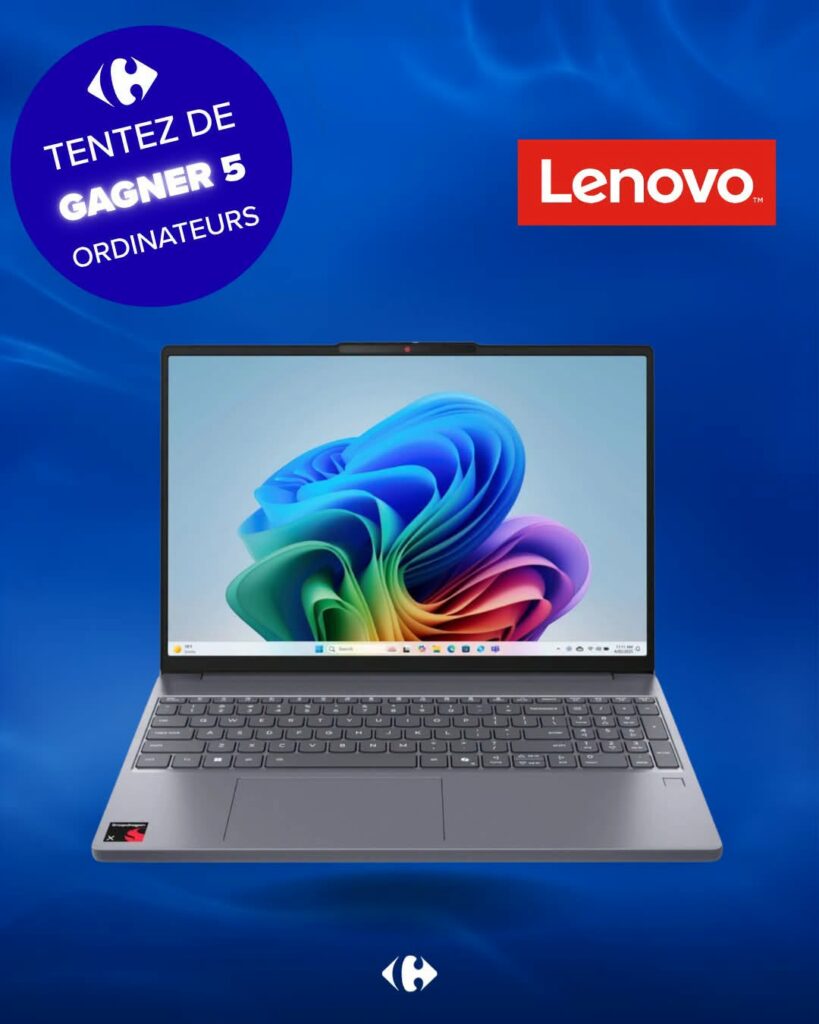 Tentez de gagner un PC Portable IdeaPad Slim 3