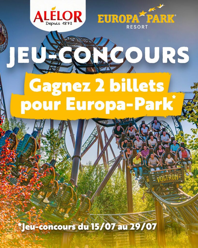 Gagnez 2 billets pour 2 personnes pour Europa-Park