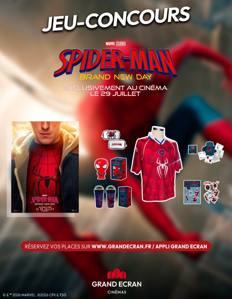 Gagnez un set de goodies pour la sortie du film Spider-Man : Brand New Day