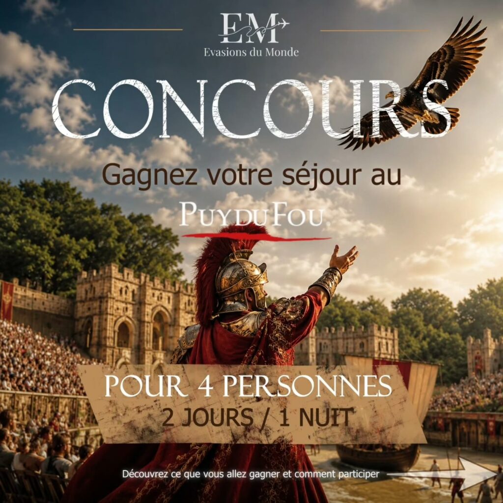 À GAGNER : UN SÉJOUR AU PUY DU FOU POUR 4 PERSONNES