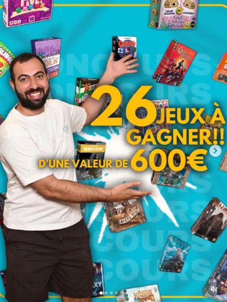 26 jeux de société à gagner d&rsquo;une valeur de 600€ !