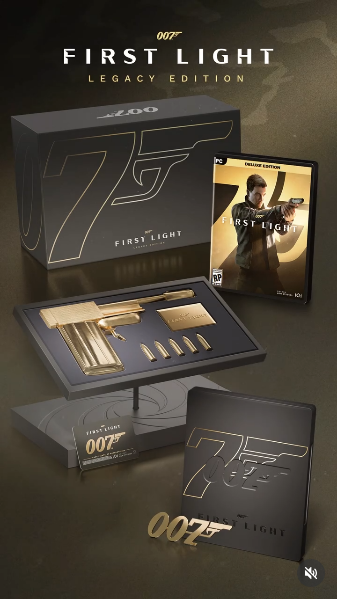 Tentez de gagner votre pack 007 First Light Edition Héritage