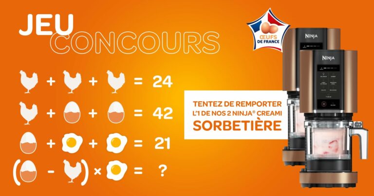 À GAGNER 2 robots Ninja Creami pour réaliser facilement vos glaces à l&rsquo;italienne de l&rsquo;été