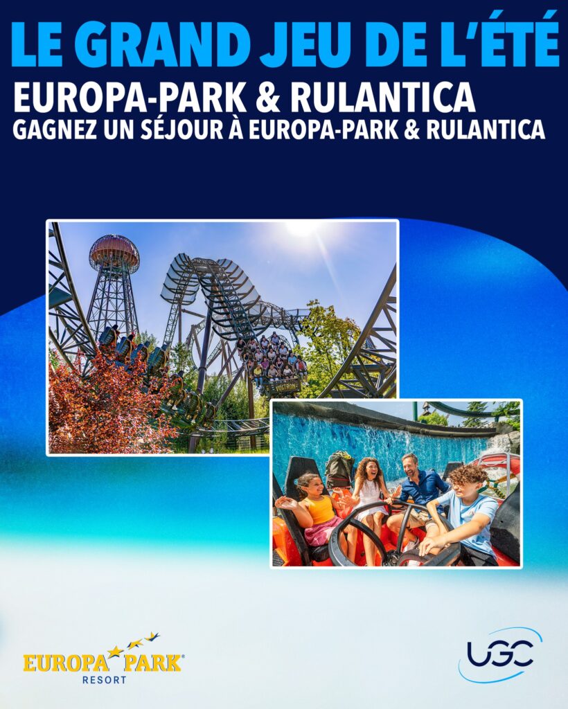 Tentez de remporter 1 séjour Europa-Park & Rulantica pour 4 personnes