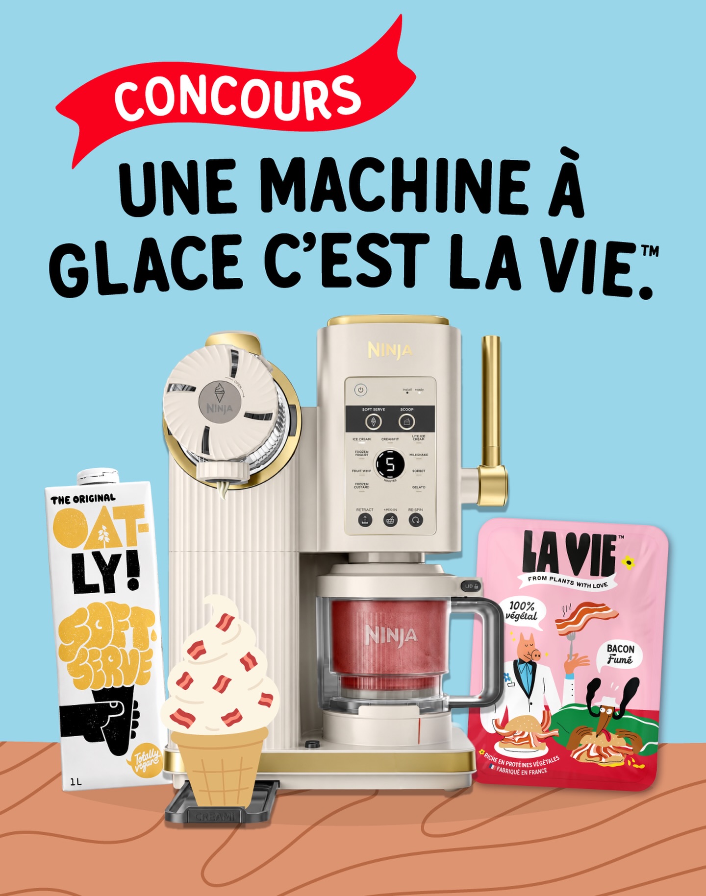 Gagnez la machine à Glace de vos rêves