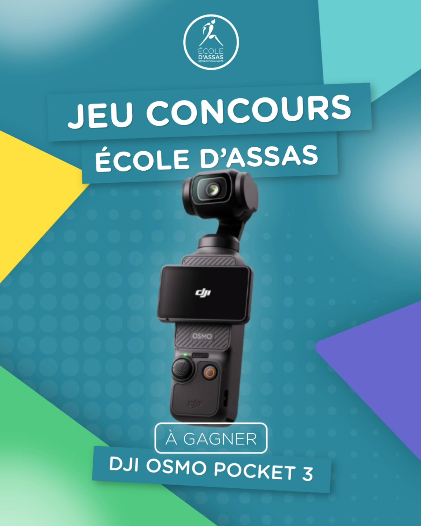Tente de remporter une caméra DJI Osmo Pocket 3 d&rsquo;une valeur de 400€