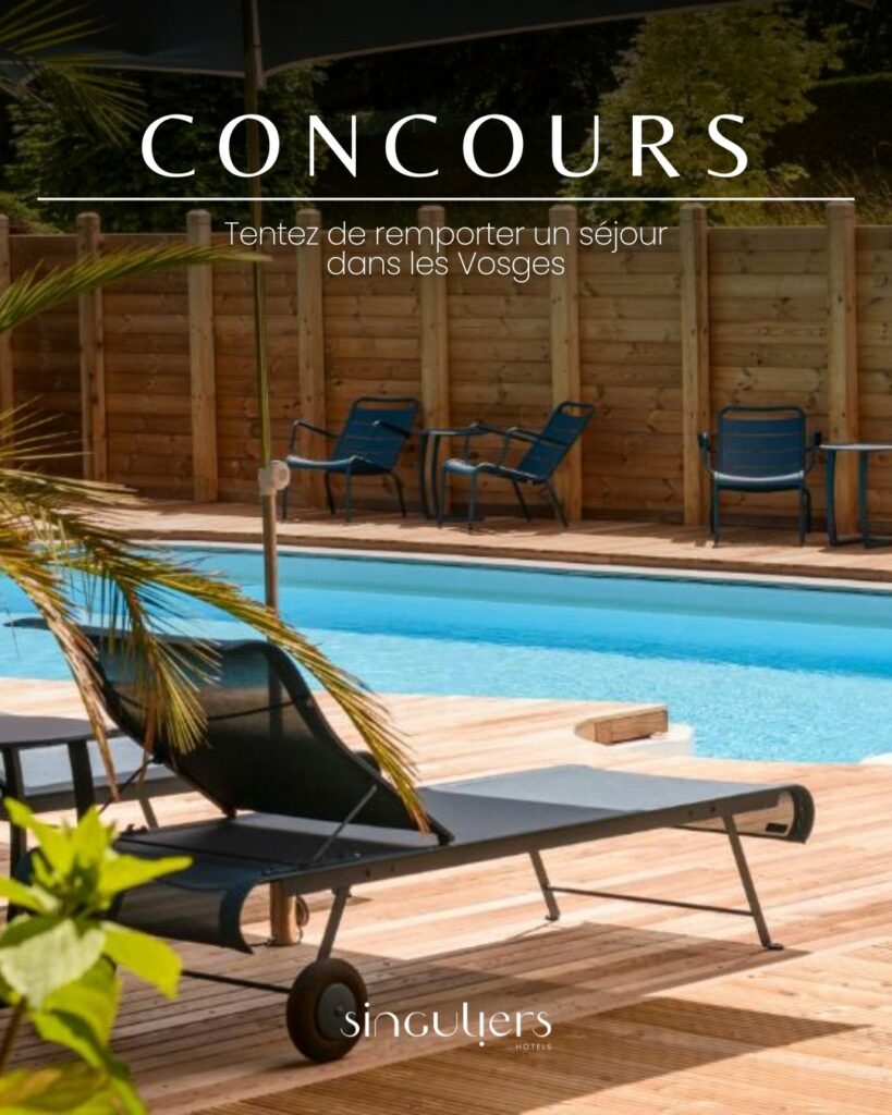 Tentez de gagner un séjour de 2 nuits pour 2 personnes avec petits-déjeuners à l&rsquo;Hôtel Les Bas-Rupts
