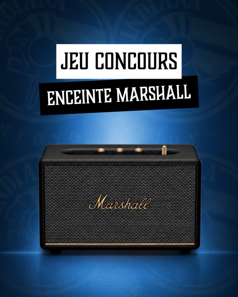 Tente de gagner une enceinte Marshall
