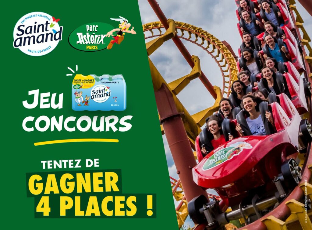 Gagnez 4 palces pour le Parc Astérix