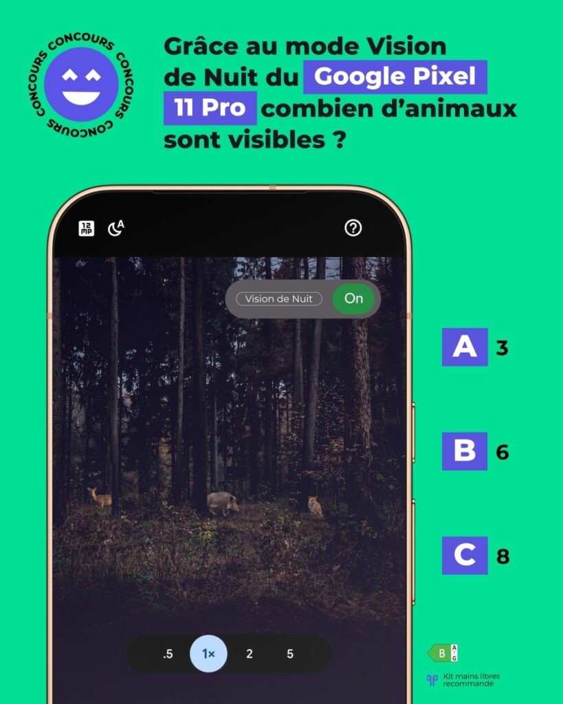 Tente de remporter le nouveau Google Pixel 11 Pro