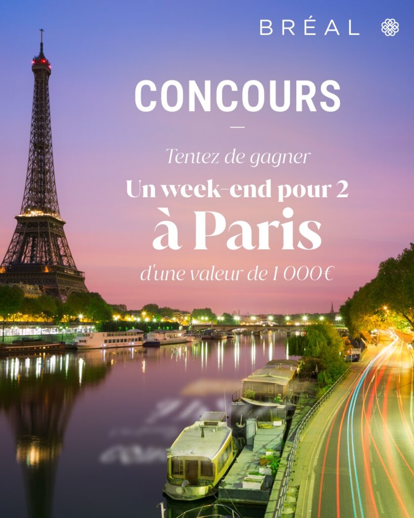 Gagnez un séjour à Paris pour 2 personnes d&rsquo;une valeur de 1 000€