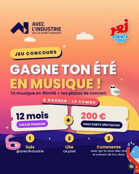 À gagner : un abonnement premium DEEZER 12 mois + une E-carte cadeau Fnac Darty Spectacle d’un montant de 200 euros !