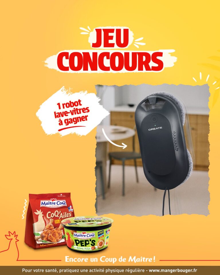 Un robot lave-vitres CREATE à gagner !